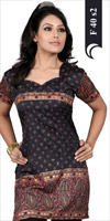 French Crepe Kurtis